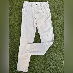 American Eagle AE Flex Slim Straight Chino Classic Twill Cotton Pants Tall 30x36